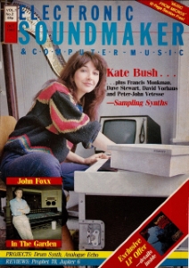 Kate Bush (particularly in this photoshoot for Electronic Soundmaker & Computer Music magazine)